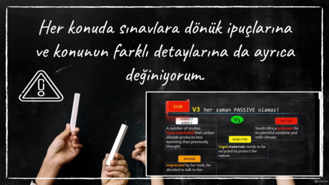 TENSES, PASSIVES, MODALS and "IF" COND. / TOEFL, YDS, YÖKDİL – Screenshot 4
