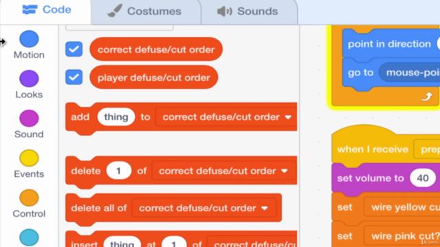 Scratch games coding for kids - Advanced Scratch 1 – Screenshot 3