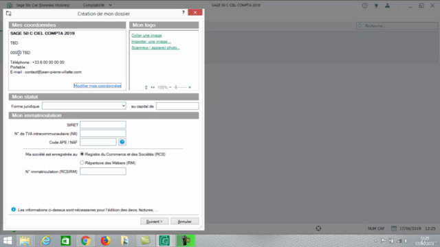 SAGE 50C CIEL Compta 2019 – Screenshot 2