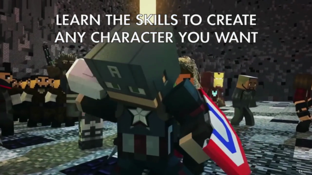 Creating & Animating a Minecraft Character in Maya - Screenshot_01