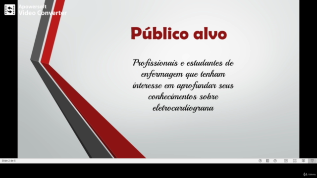 Eletrocardiograma para enfermagem. – Screenshot 1