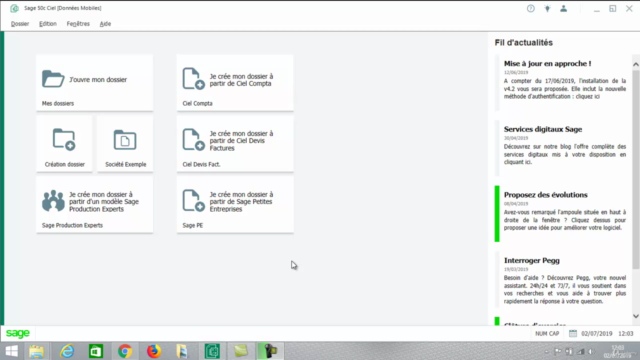 SAGE 50C CIEL Facturation essential 2019 – Screenshot 1
