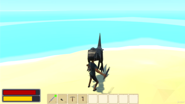 Unity 2019 Make an intermediate 3d survival game – Screenshot 4