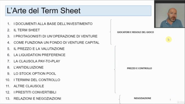 L'Arte del Term Sheet – Screenshot 3