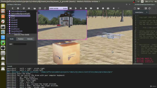 Robótica no Simulador Webots com Python e OpenCV – Screenshot 3