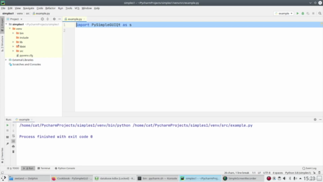 Create a GUI with Python – Screenshot 4