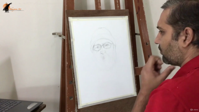 Realistic portrait pencil drawing Pencil Sketch – Screenshot 2