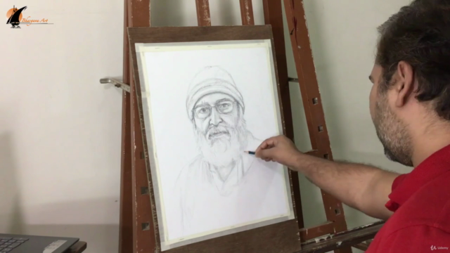 Realistic portrait pencil drawing Pencil Sketch – Screenshot 4
