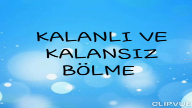 BÖLME İŞLEMİ VE BÖLÜNEBİLME KURALLARI – Screenshot 1