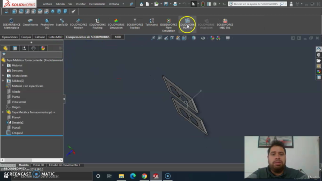 Solidworks Simulations Plastics – Screenshot 1