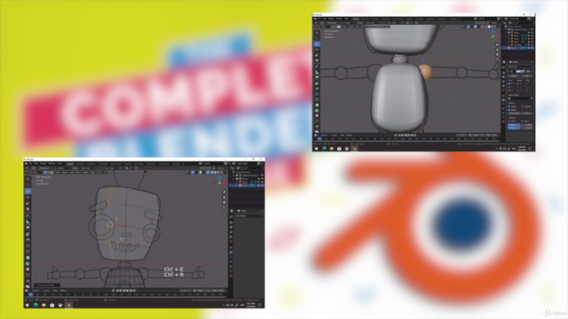 Blender 2025 Bootcamp: Model, Animate & Render Like a Pro – Screenshot 1