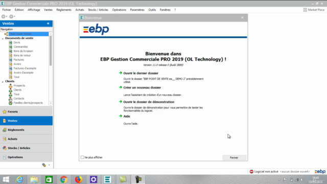 EBP Gestion commerciale PRO 2019 – Screenshot 1
