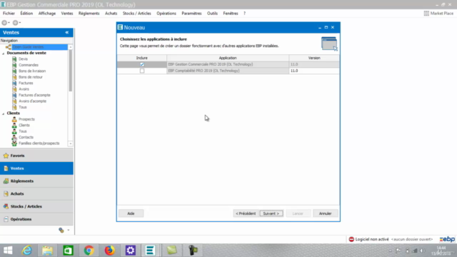 EBP Gestion commerciale PRO 2019 – Screenshot 2