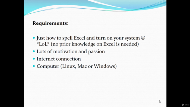 Microsoft Excel : Complete Excel for Absolute Beginners – Screenshot 1