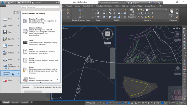 AutoCAD Civil 3D - Complete Course for Roads and Civil Works – Screenshot 1