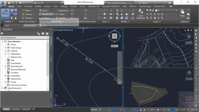 AutoCAD Civil 3D - Complete Course for Roads and Civil Works – Screenshot 2