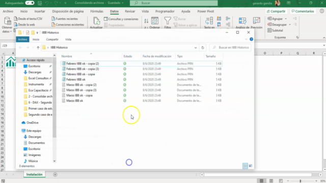 Excel para análisis de datos – Screenshot 1