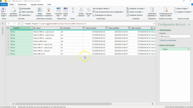 Excel para análisis de datos – Screenshot 2