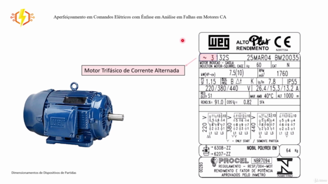 Especificação e Dimensionamento de Motores Elétricos – Screenshot 2