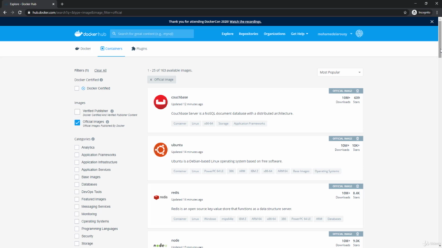 Docker Practical Course – Screenshot 3