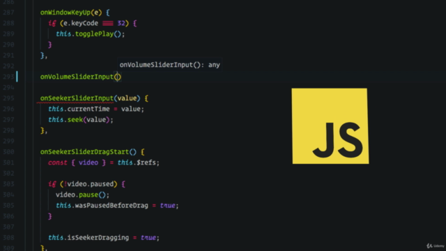 Vue.js custom Video Player from scratch! – Screenshot 1