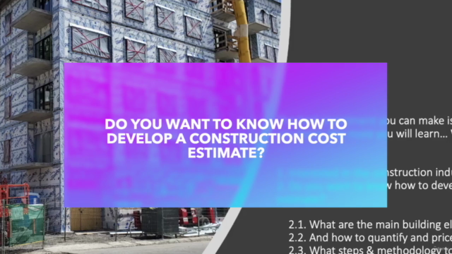 Estimating Building Costs – Screenshot 2