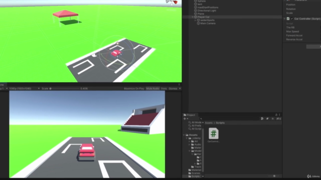 Learn To Create A Racing Game With Unity & C# - Screenshot_02