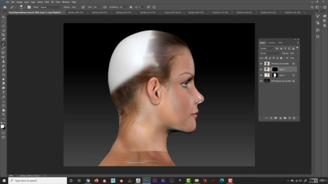 Texturing in ZBrush (Photo projection) – Screenshot 3