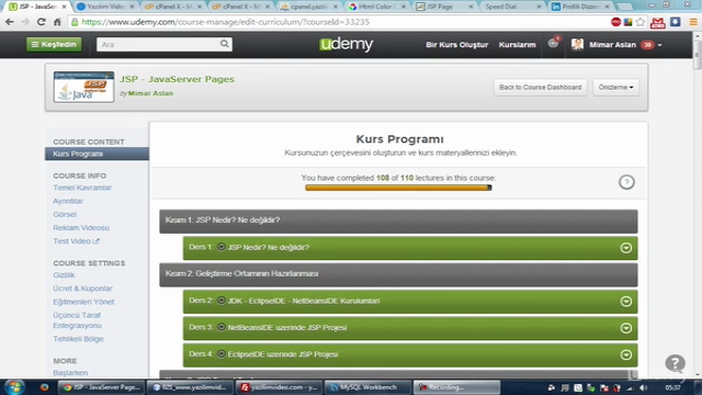 JSP (JavaServer Pages) – Screenshot 1