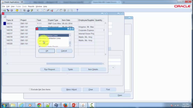 R12i Oracle Project Costing Fundamentals – Screenshot 4