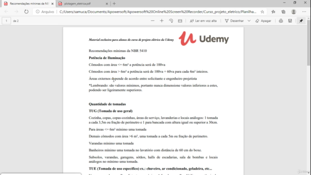 Projeto Elétrico Completo + Curso Extra Revit MEP ELÉTRICO – Screenshot 4