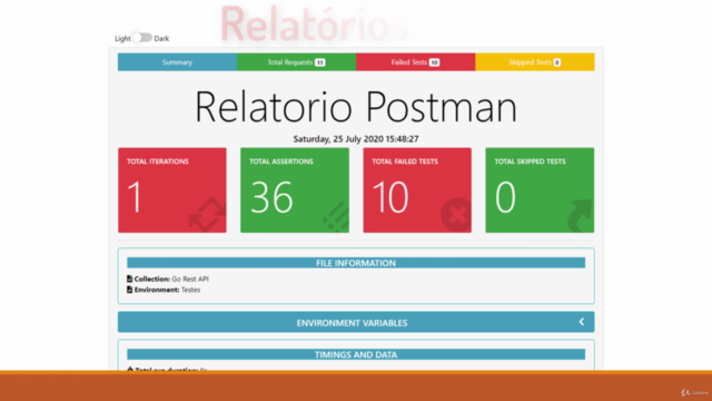 Automação de testes de API com Postman + Projeto de testes – Screenshot 4