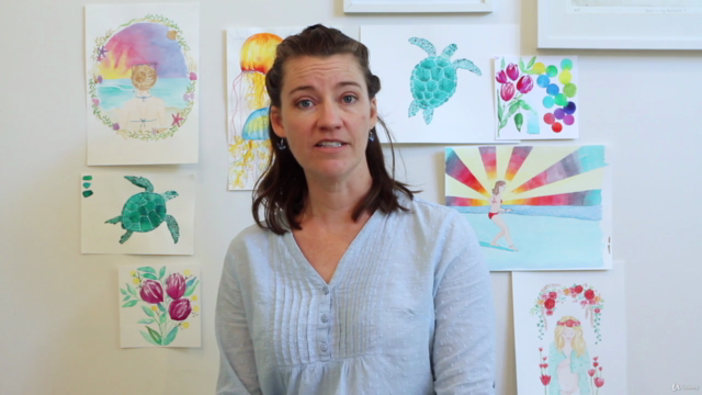 Level Up Your Watercolor: Master Working in Layers – Screenshot 1
