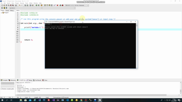 C Programlama dersleri – Screenshot 3
