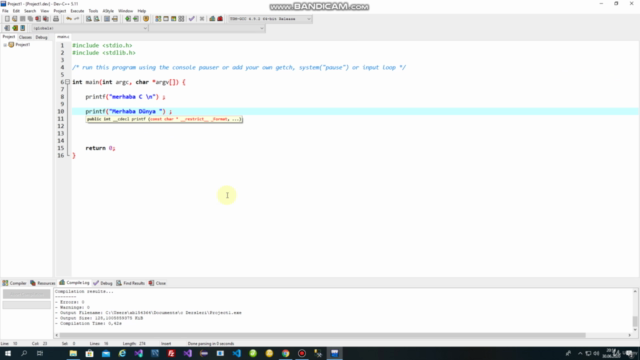 C Programlama dersleri – Screenshot 4