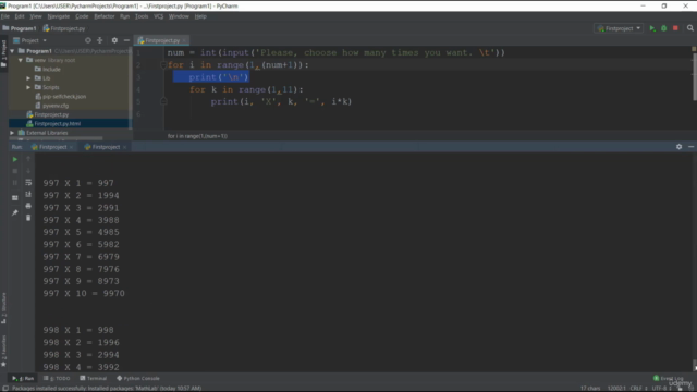 Complete Python Programming Fundamentals And Sample Projects – Screenshot 4