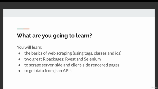 Learn to scrape any website with R – Screenshot 1