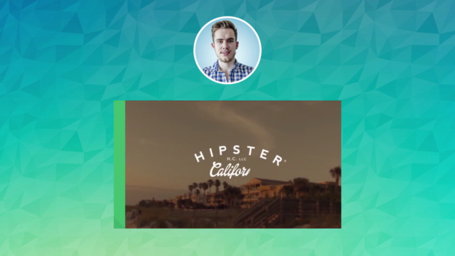 Flat Design One Page Website with Photoshop and Illustrator – Screenshot 4