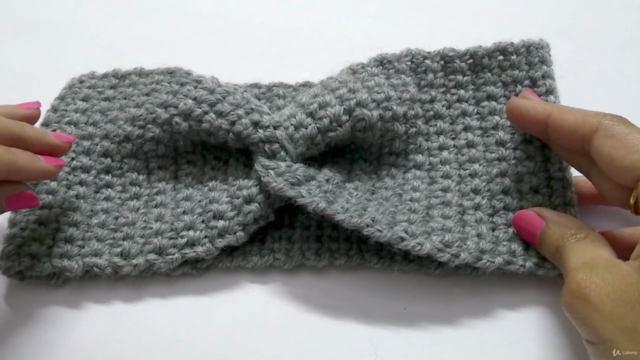 Basic Crochet Stitches and Twisted Crochet Headband Project - Screenshot_01