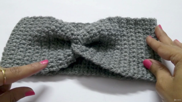 Basic Crochet Stitches and Twisted Crochet Headband Project – Screenshot 2