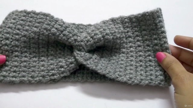 Basic Crochet Stitches and Twisted Crochet Headband Project - Screenshot_04