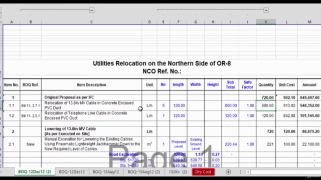 Quantity Surveying: Construction Variation Practical Course - Screenshot_02