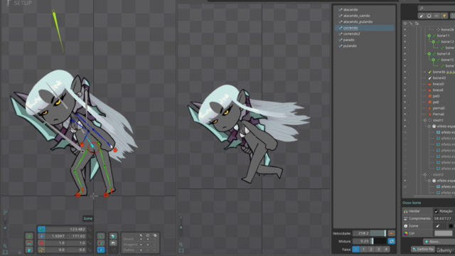 Animação 2D de personagens no Spine Pro – Screenshot 3