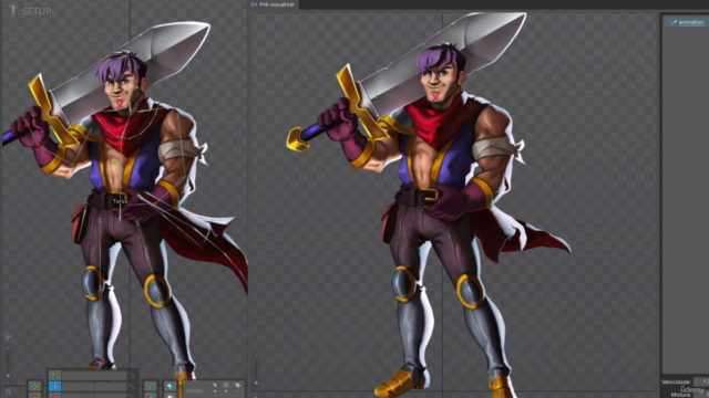 Animação 2D de personagens no Spine Pro – Screenshot 4