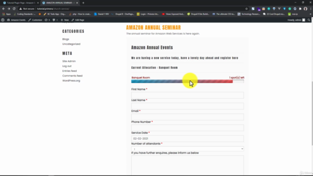 WordPress Plugin Masterclass With Ajax and Shortcode – Screenshot 2