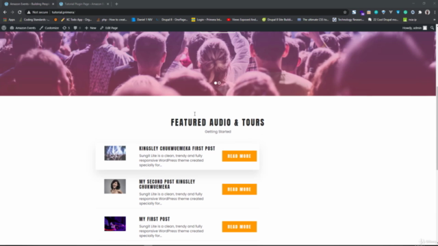 WordPress Plugin Masterclass With Ajax and Shortcode – Screenshot 3