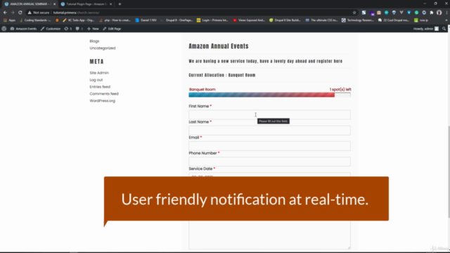 WordPress Plugin Masterclass With Ajax and Shortcode – Screenshot 4
