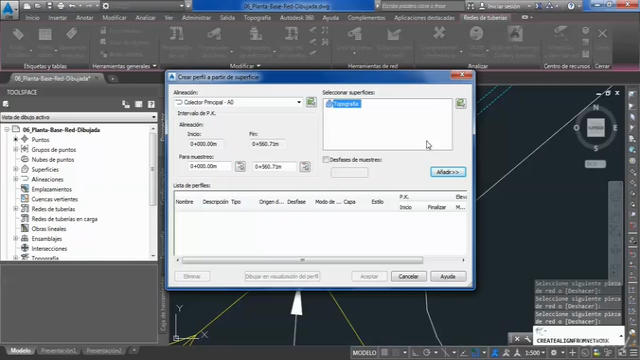 Redes de Tuberías con Autocad Civil 3D – Screenshot 2