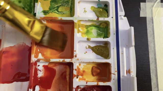 Watercolor Painting Techniques and Follow Along Projects – Screenshot 2