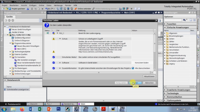 Anfängerkurs SPS mit Siemens TIA Portal – Screenshot 4